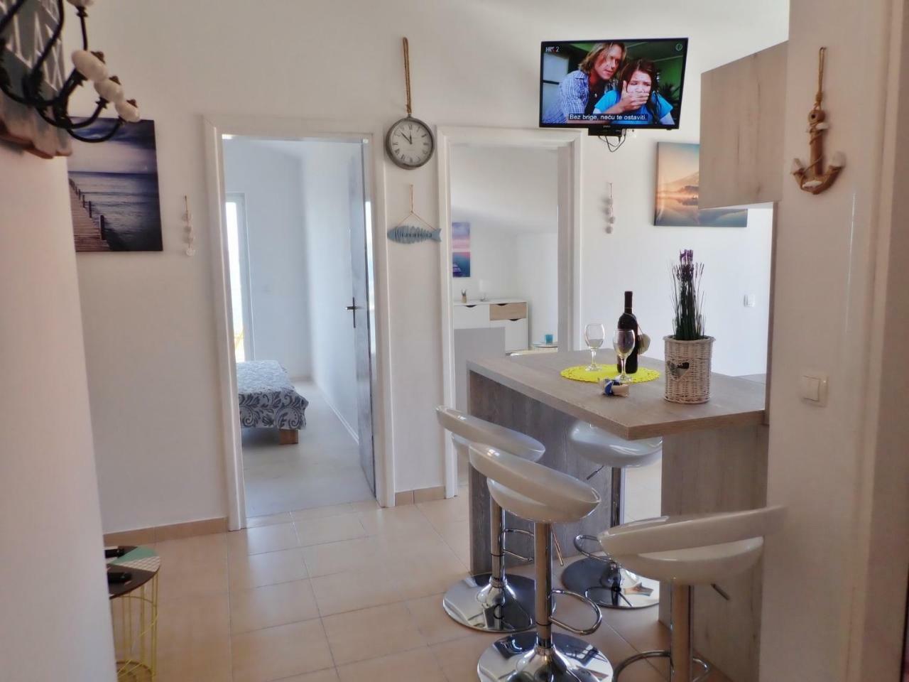 Apartment Ela Enjoy Breathtaking Seaview Seline ภายนอก รูปภาพ